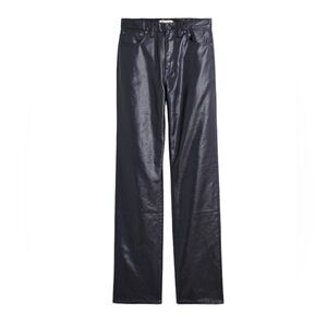 Madewell The '90s Straight Jean in Midnight Blue Foil